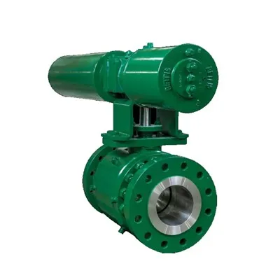 Fisher V270-Falf Ball Bore Llawn